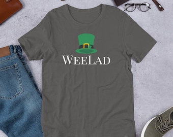WeeLad St Pattys Shirt, Kleeblatt Tee, St. Patricks Day Shirt, St. Paddys, St. Patricks Day Shirt, St. Patricks Day, Kleeblatt Shirt, Kleeblätter