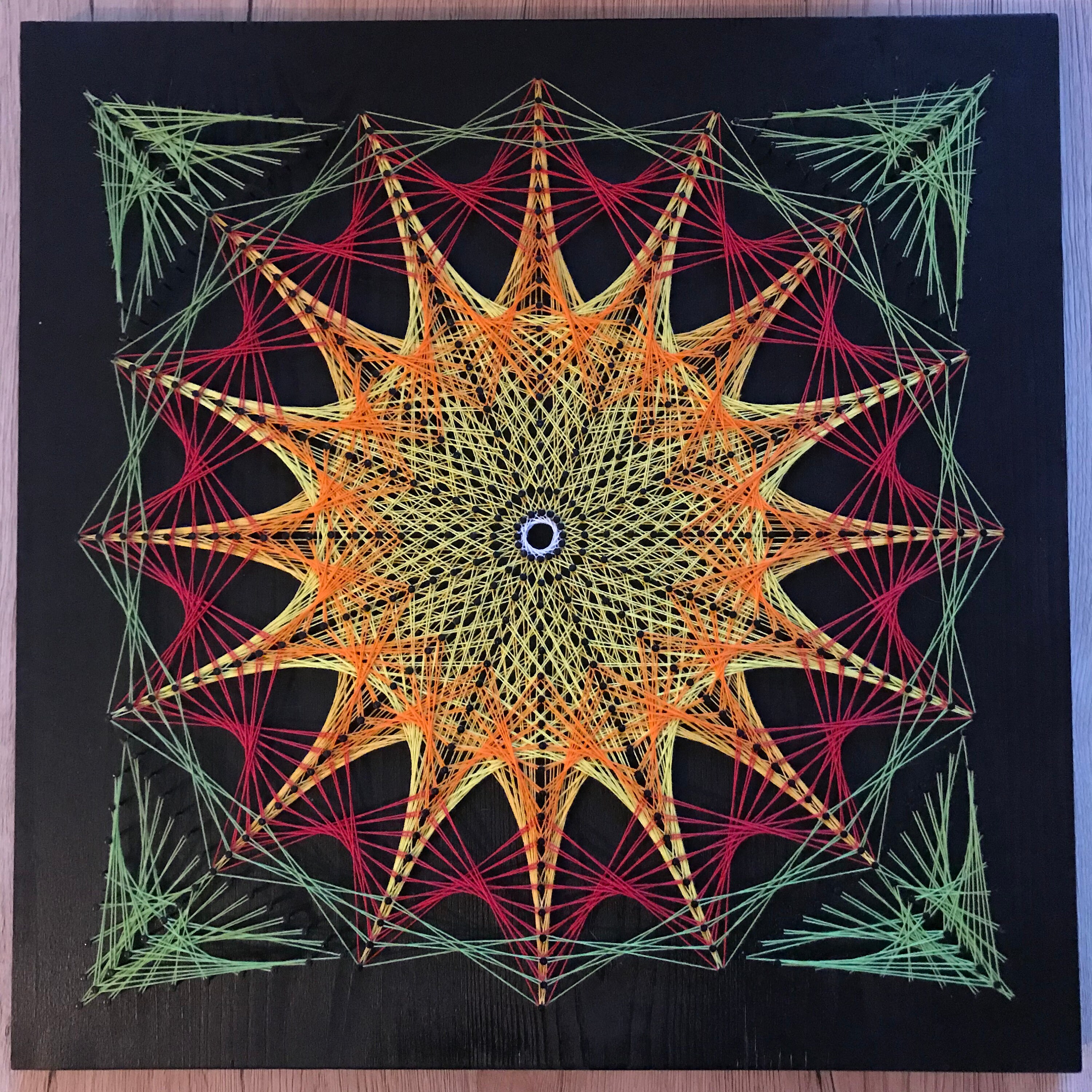 String Art Sun I | Etsy