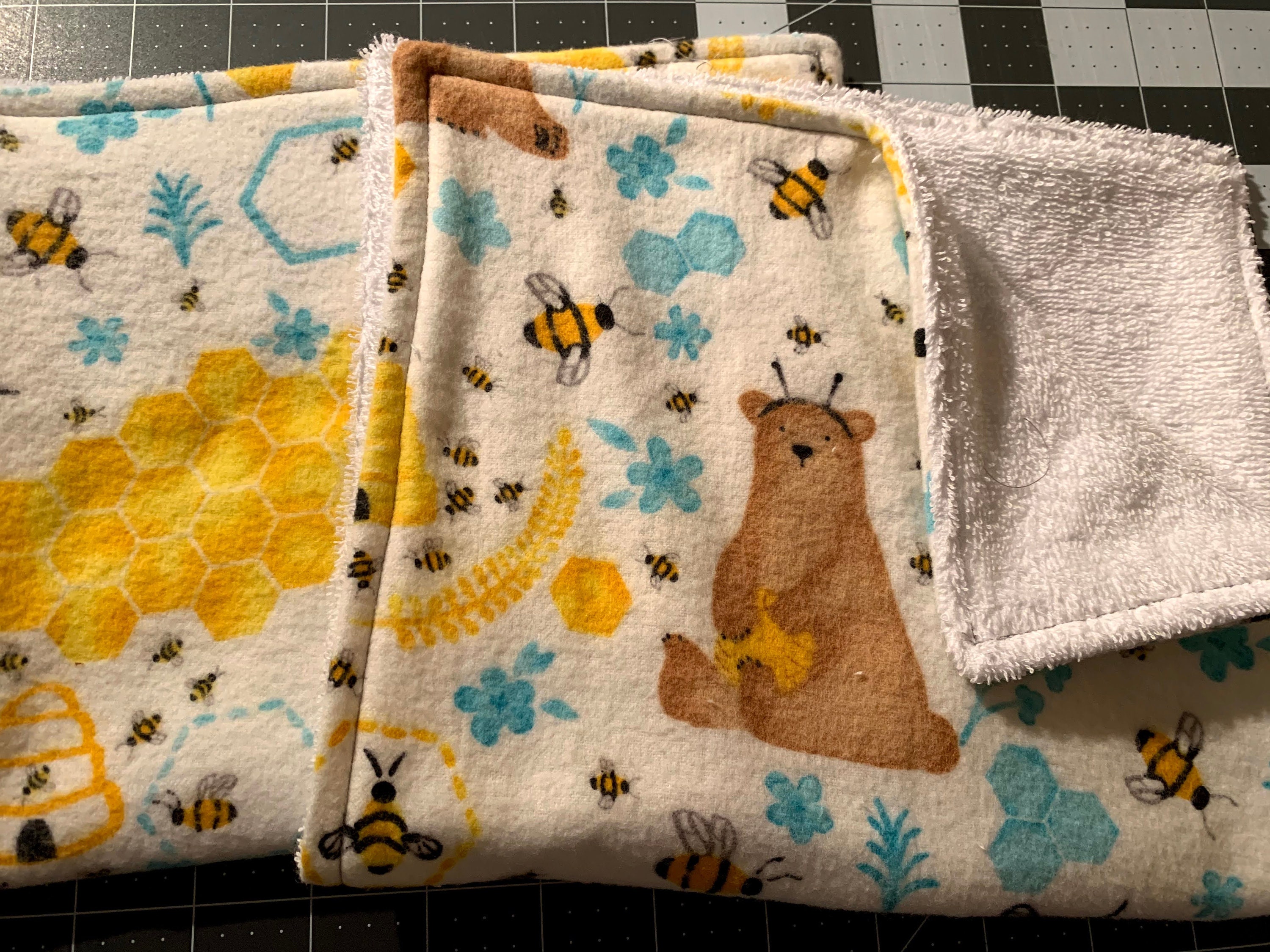 Flannel Burp Towel Etsy