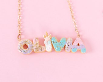 Daughter Gift from Mom | Name Necklace For Girls | Name Jewelry For Kids | Children Name Necklace | Kid Name Necklace