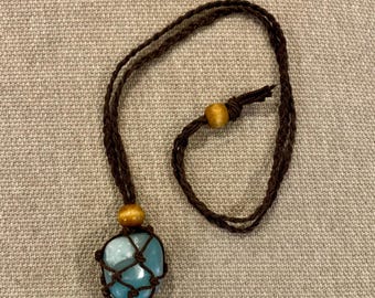 Macrame Crystal Necklace