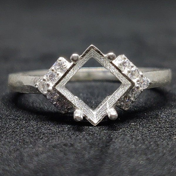 Ring Settings Without Stone Etsy