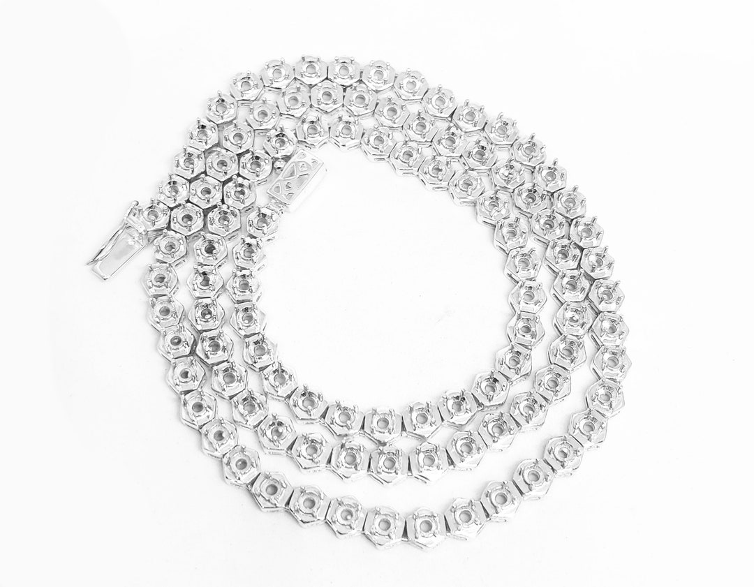 Round Cut CZ Tennis Choker Necklace Set – Sam Moon Trading