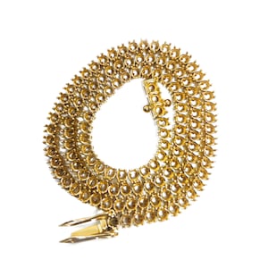 3 mm Tennis Chain Mount 3 mm Round Gold Tennis Chain Mounting Round Gold Tennis Necklace Mounting Solid Gold Necklace Blanks Gold ChainBlank
