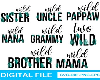 Download Two Wild Svg Etsy