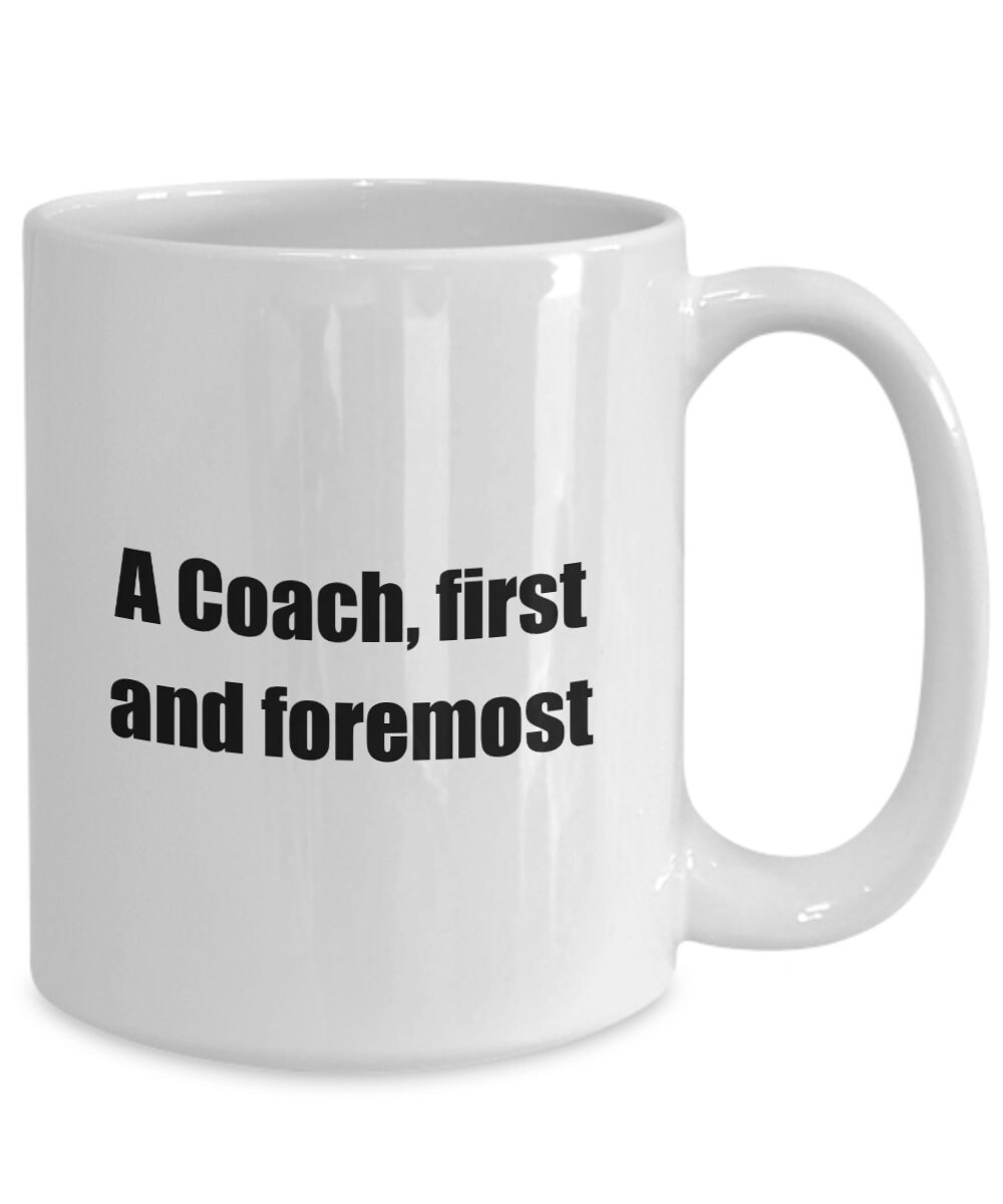 Coach Gift Mug a Coach 15 Oz Coffee Tea Cup Players Etsy