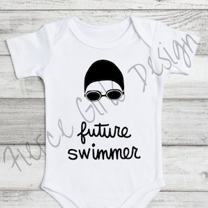 Framtida simmare SVG, Cricut, jpeg, dxf, PNG-filer, framtida atlet, framtida hård flicka, stark flicka SVG, berömd simmare