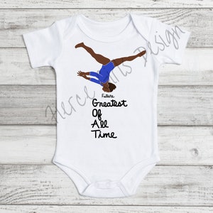 Future Greatest of all Time, ZIEGE, geschichtetes SVG, Simone Biles, größte Turnerin aller Zeiten, Turnerin, USA, zukünftige Turnerin