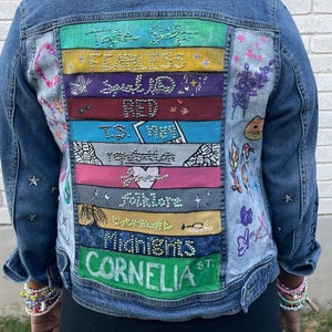 Taylor Swift Folklore Evermore the Eras Tour Denim Jacket Iron on Patch  Denim Sew on Patches for Jackets Denim Jacket Patch Swiftie Gift 