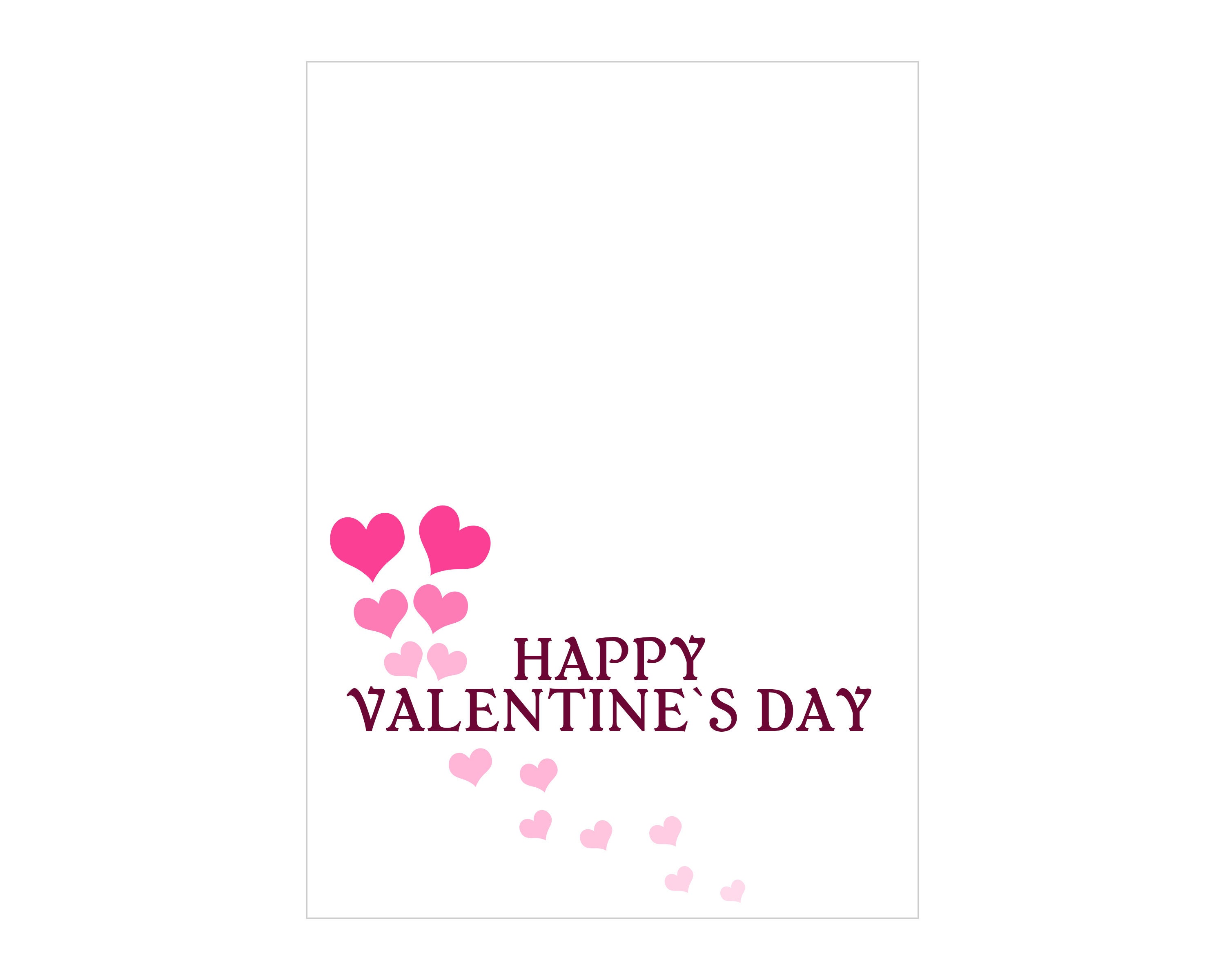 Printable Valentines Card/printable Valentines Day Card/valentines Day ...
