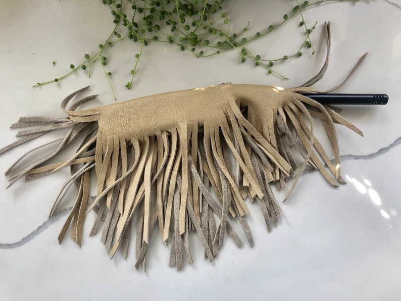 Camel Tan Beta Fish Candle Lighter Slip Case