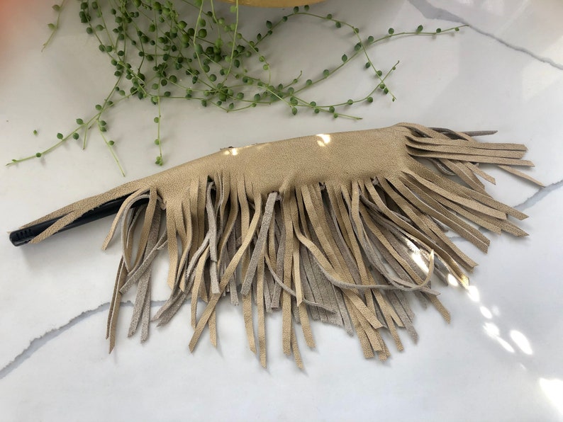 Camel Tan Beta Fish Candle Lighter Slip Case