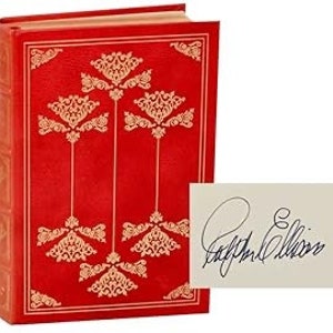 Rare SIGNED LIMITED EDITION - Invisible Man by Ralph Ellison - First Franklin Library Edition, 1980, in Very Fine Condition.