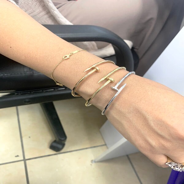 cartier nail bracelets