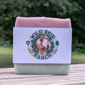 Goat Milk Soap Bar 4 oz Handmade by Wild Reid Ranch