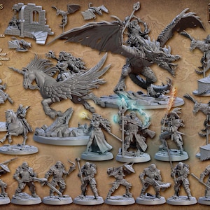 Vanguard Fighters Tabletop Miniatures | Artisan Guild image 1