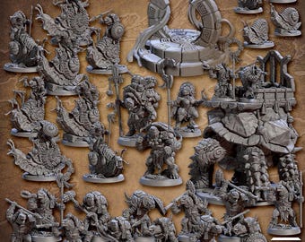 Jadeshell Turtlekin Fantasy Tabletop Miniatures - Artisan Guild
