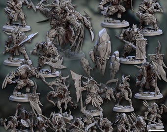 Rise of the Beastmen Fantasy Tabletop Miniature | Artisan Guild