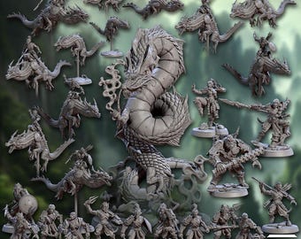 Legend of the Vanara Fantasy Tabletop Miniature Set |  Artisan Guild