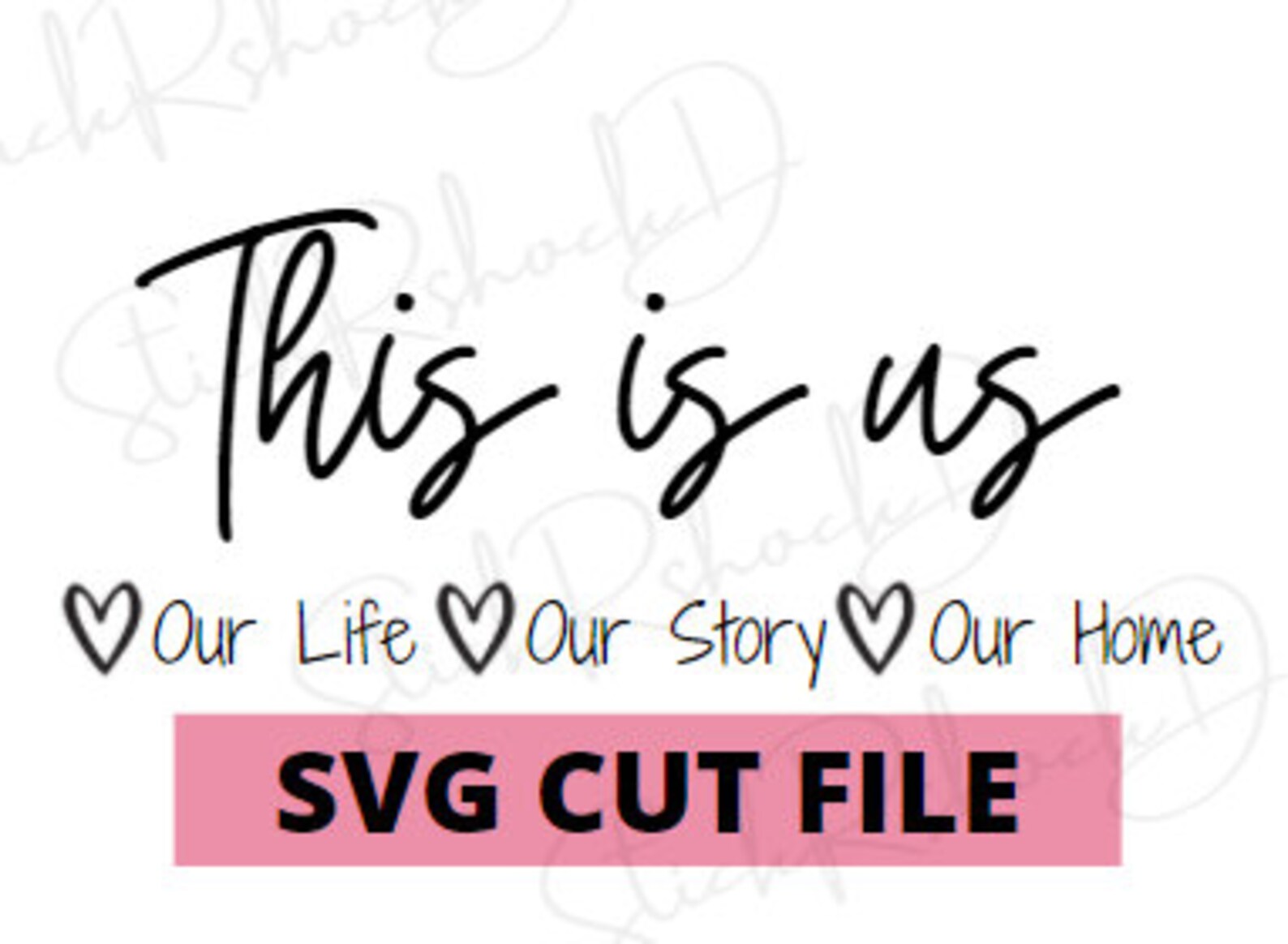 This is Us Svg This is Us Svg Cut File Cut Filesvg Etsy