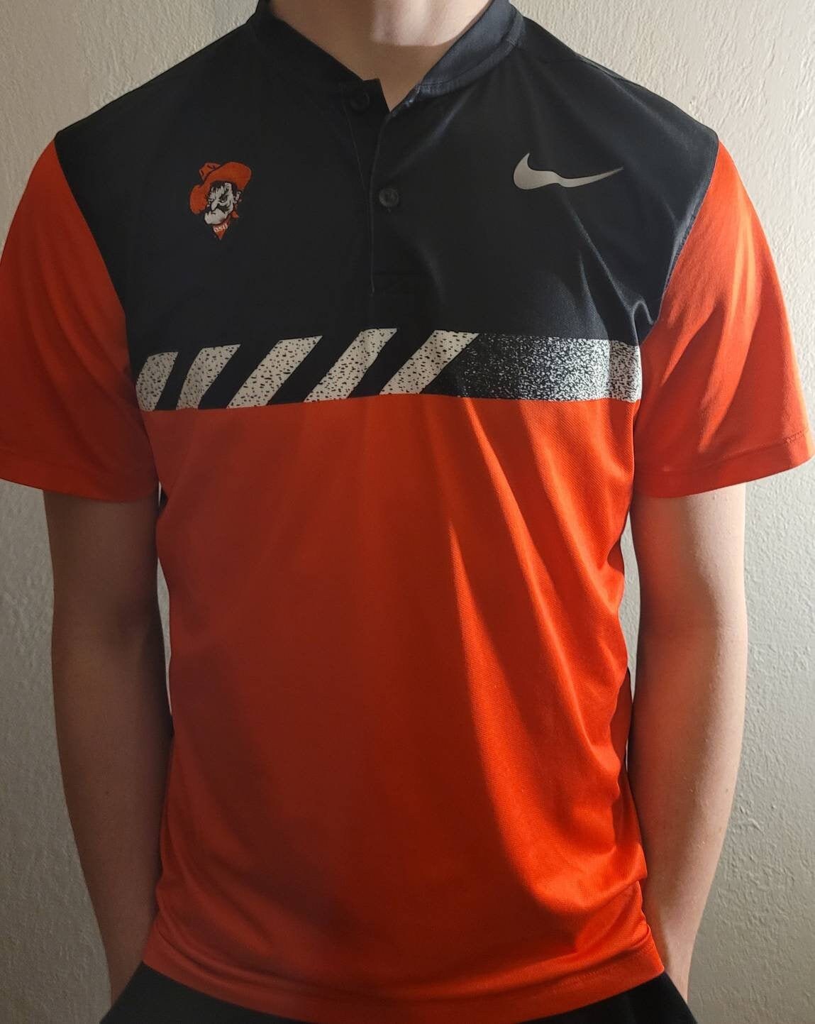 Vintage Nike Oklahoma State Golf shirt. Medium Etsy