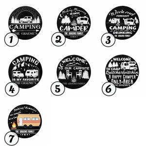 Custom Family Name Spare Tire Cover Personalized Name Spare Tire Cover Your Design Wheel Cover for Jeep Trailer RV SUV Gift for Car Lover image 2