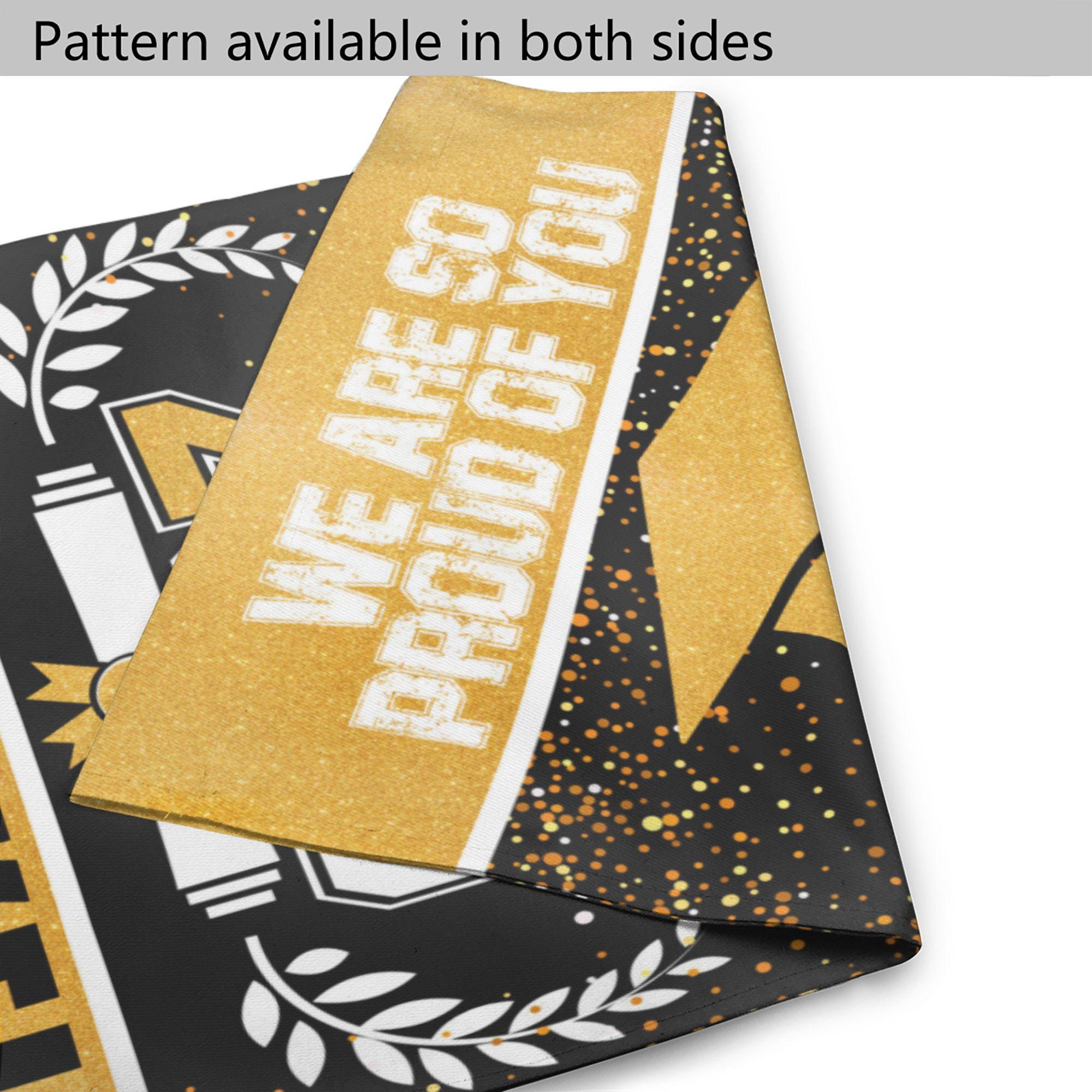 🎓We Are So Proud of You - Class of 2025 Graduation Flag – Senior Gift for Him/Her