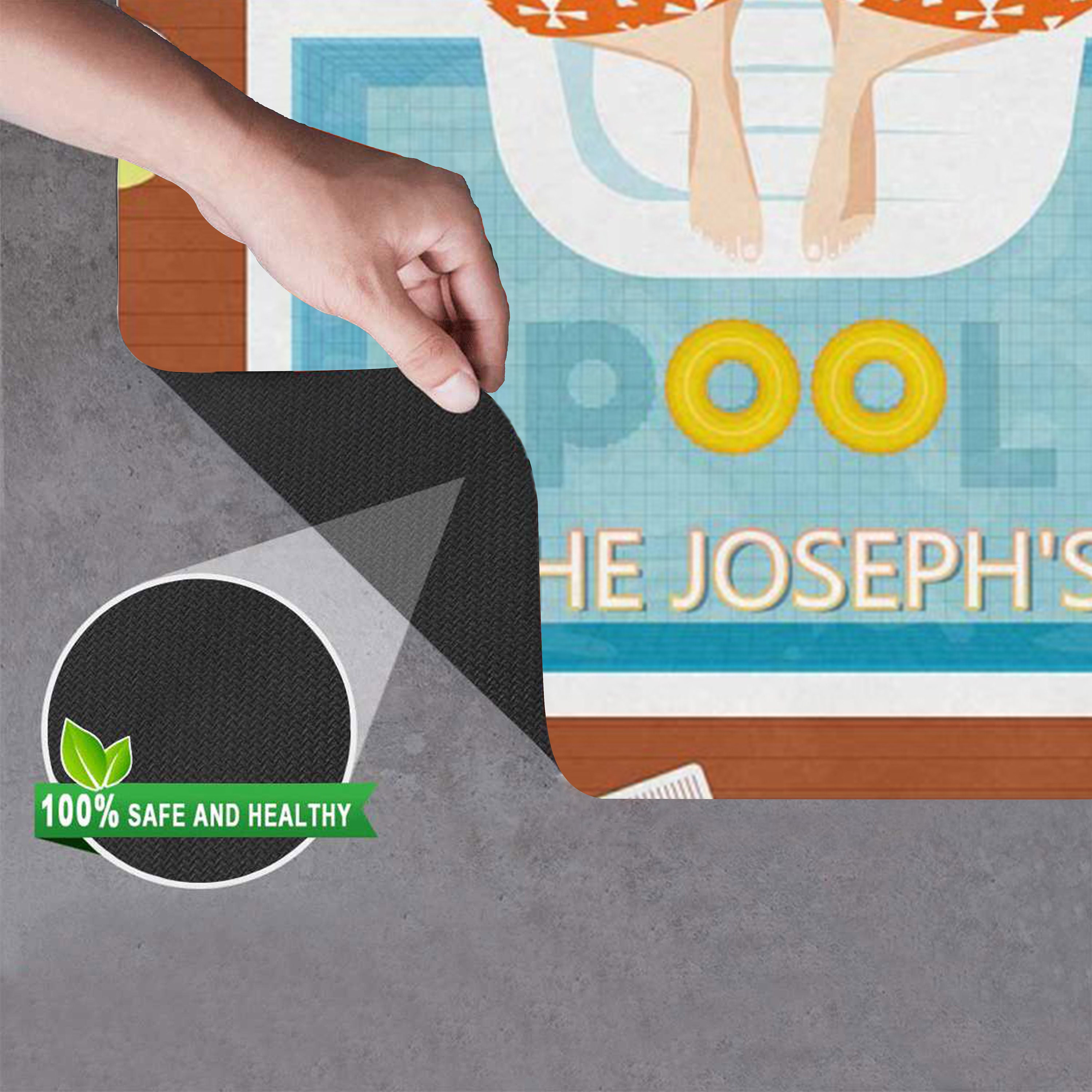 Personalized Pool Mat Custom Summer Doormat Pool Etsy