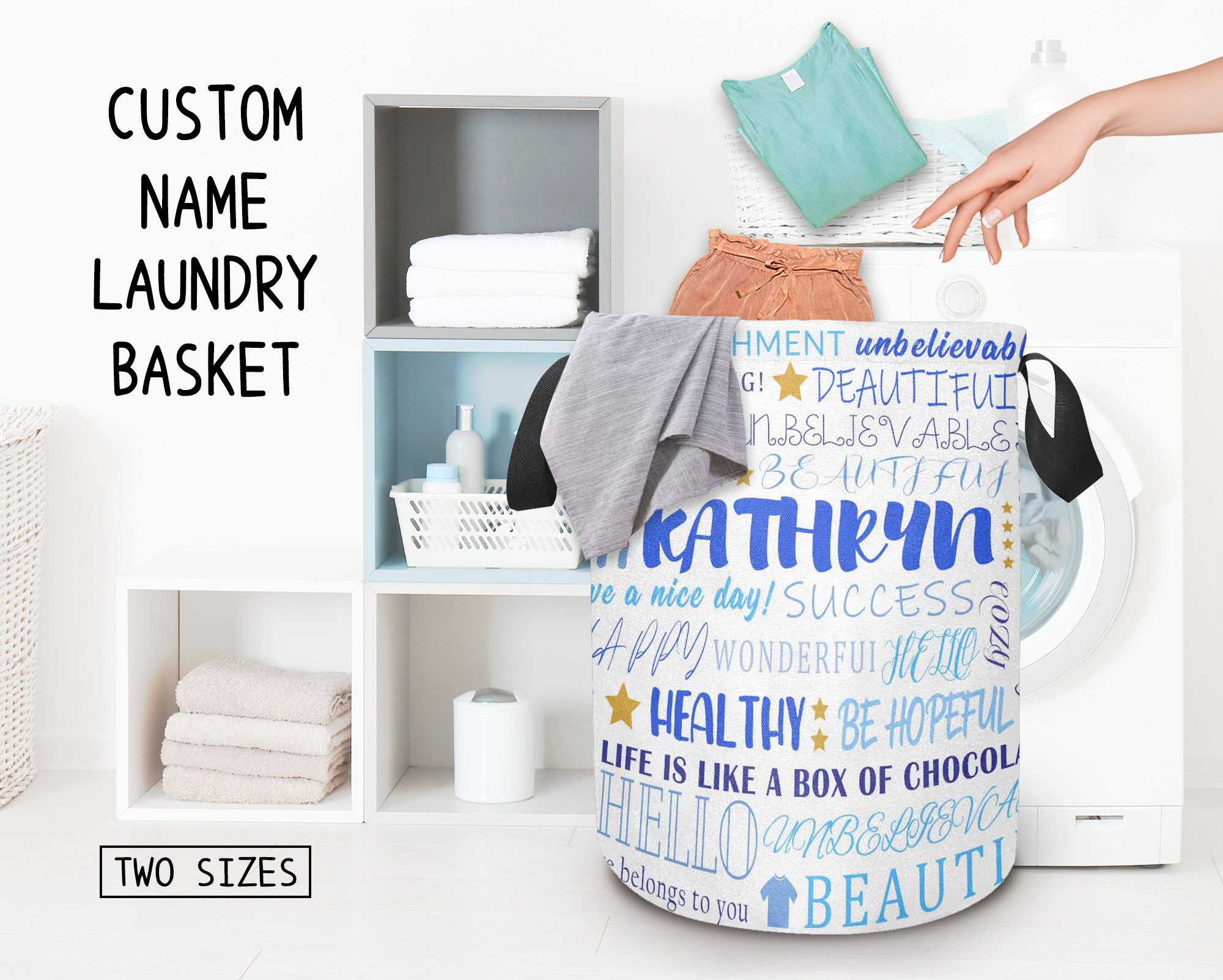 Crystals Large Collapsible Fold Able Laundry Basket Pop Up Clothing Washing  Storage For Bedrooms Lau…See more Crystals Large Collapsible Fold Able