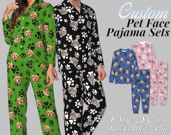 Pijama personalizado con cara de mascota: pijama con foto personalizada