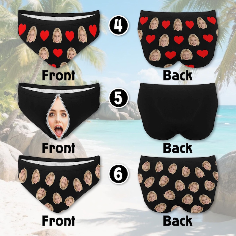 Custom Face Swim Briefs,personalized Photo Speedo,customized Swim ...