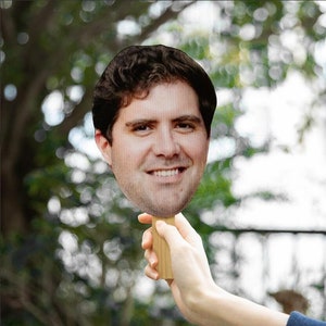 Graduation Fans Custom Face Fans for Graduates Personalized Big Head