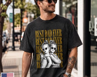 Custom Photo Best Dad Ever Photo Shirt, Custom Father's Day Shirt, Funny Dad Shirt, Gift for Husband, Gift for Dad