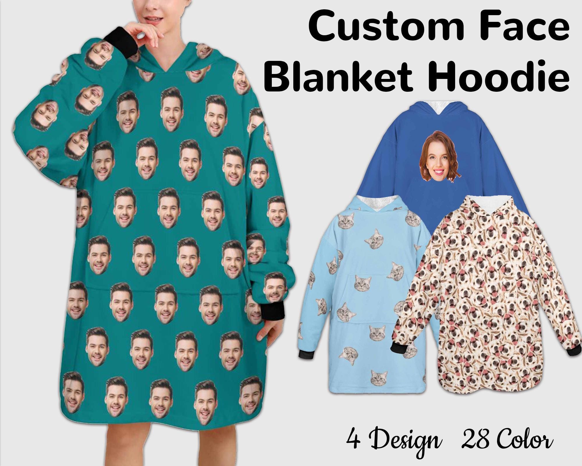 Custom Snuggie Etsy Canada