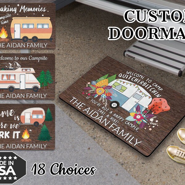 Camper Mat Etsy