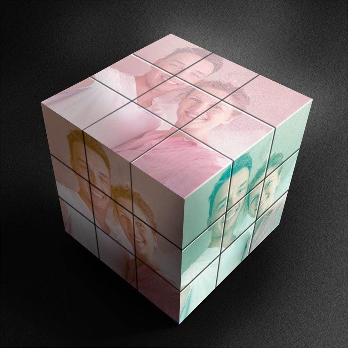 Custom Photo Cube for Pictures Rubik's Cube Multi Picture