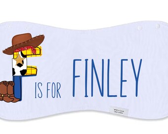 Toy Personalized Burp Cloths