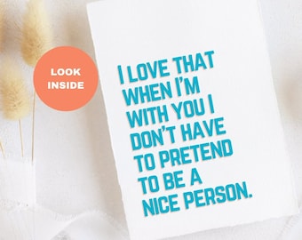 Funny Birthday Card / Birthday Card for Husband / Birthday Card for Best Friend / card for husband / 30th birthday card / Card for Besties