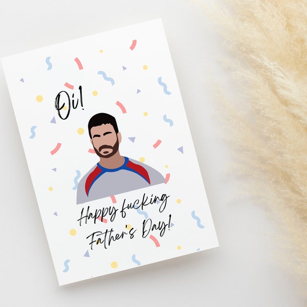 Funny Card for Dad / Lasso Father's Day Card / Believe Card / Funny Father's Day Card / Card for Dad