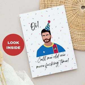 Funny Birthday Card / best friend card / card for him/ 30th birthday card / / funny card for dad  / happy birthday card for husband