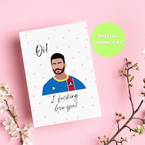 Valentinstag Karte zum Ausdrucken / Roy / digitaler Download