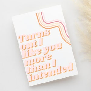 Sarcastic Valentine / Funny Anniversary Card / Anniversary Card for Husband / Anniversary card for Wife / funny Card for Boyfriend