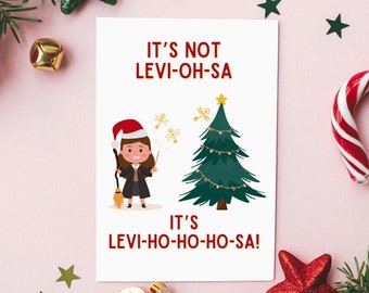 Wizard Christmas Card  / Magical Christmas Card / Holiday Card