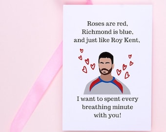 Funny Roy Valentine's Card / Roy Anniversary Card / Funny Card /Greeting Card / funny anniversary card for him