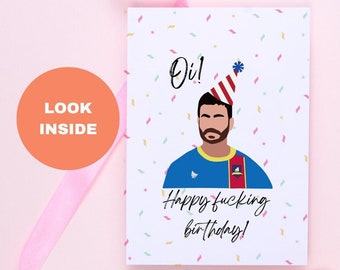 Funny Birthday Card / best friend card / card for him/ 30th birthday card / funny card for dad  / happy birthday card for husband