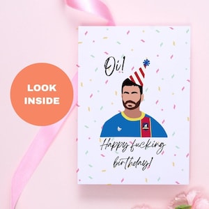 Funny Birthday Card / best friend card / card for him/ 30th birthday card / funny card for dad  / happy birthday card for husband