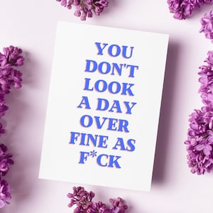 Funny Birthday Card / Birthday Card for Wife / Birthday Card for Best Friend / card for husband / 30th birthday card / Bday Card for Wife
