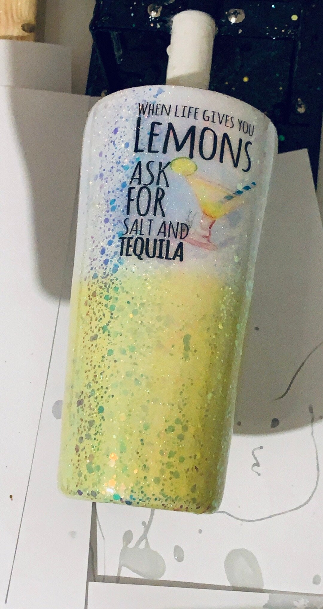 When Life Gives You Lemons Ask for Salt and Tequila Tumbler Etsy
