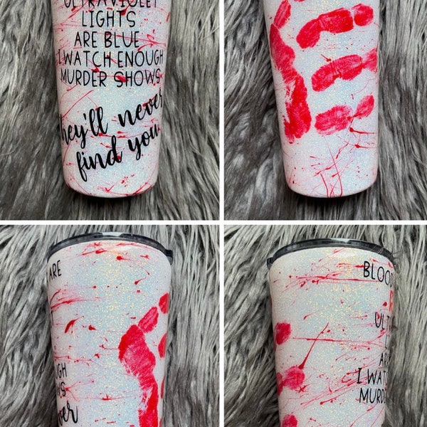 Crime Scene tumbler