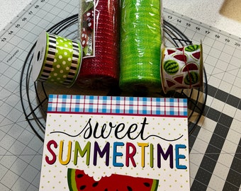 Wreath Kit- Sweet Summertime Watermelon